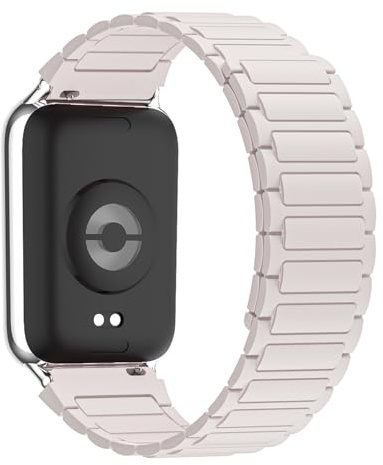 SRDRK Cinturino in silicone per il braccialetto di sostituzione del ciclo magnetico della banda Smart Watch MI per Redmi Watch 4 Whsoband(SStar,For Mi Band 8 Pro)