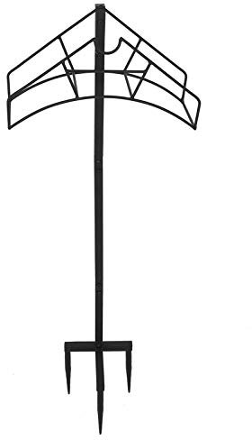 Segrehy Gartenschlauchhalter Stehende Schlauch Aufbewahrungsbügel Wasserschlauch stehen außerhalb des Hofes