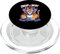 Drop The Beat DJ Tiger Headphones PopSockets PopGrip for MagSafe