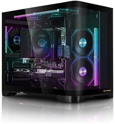 Aurum Gaming PC Ryzen 5 7500F • GeForce RTX5060 8GB • 16GB DDR5 • 1000GB M.2 SSD • Windows 11 • Luftkühlung • WLAN • Gamer PC Computer Gaming Rechner