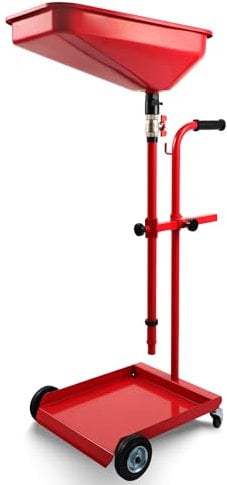 Wiltec Carrello per Recupero Olio Motore Collettore Recuperatore Olio esausto