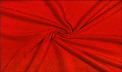 FABRICS-CITY ROT POLARFLEECE FLEECE STOFF ANTIPILLING STOFF STOFFE, 2581(rot)
