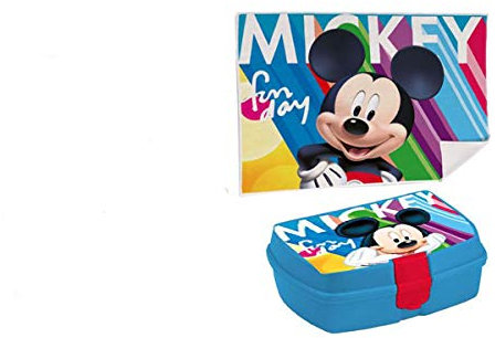Mickey Mouse Set Sandwichmaker und Handtuch 30 x 40 (6/24)