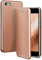 ONEFLOW Business Case für iPhone 6s / iPhone 6 Handyhülle klappbar mit Standfunktion, Klapphülle Flipcase Cover Dünn, PU Leder Hülle mit Kartenfach, 360 Grad Schutzhülle, Rosegold