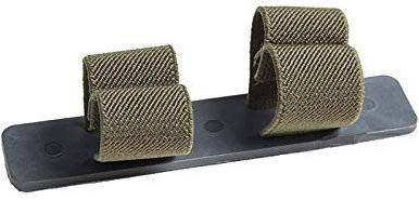 FMA Molle Tourniquet-Halter, elastische Schlaufe, Aufbewahrungshalterung für Jagdweste, Molle-System, Braun, 2 Stück
