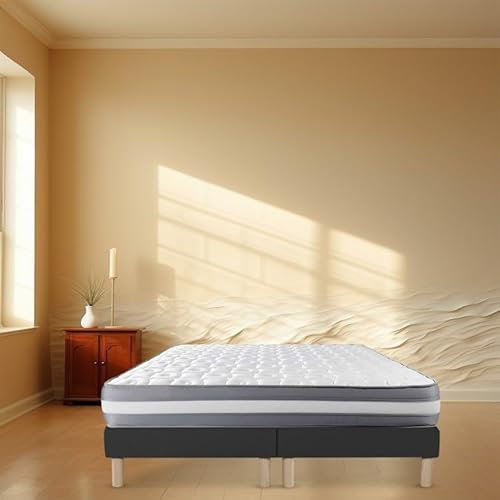 by sommiflex SOMMIER TAPISSIER Noir 70x190x2 (140x190) | Fabrication FRANÇAIS