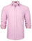 Enlision Chemise Rose Homme Manche Longue Business Habillées Casual Chemises Costume Formelle Coton Chemise Repassage Facile Regular Fit M