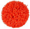 EIOLWJIEO Künstlicher Ball mit realistischem Aussehen und geringem Wartungsaufwand. Breiter Anwendungsbereich: Deko Kugeln aus künstlichem Buchsbaum aus Kunststoff, rot 35cm