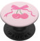 Coquette Pink Cherry and Bow PopSockets Adhesive PopGrip