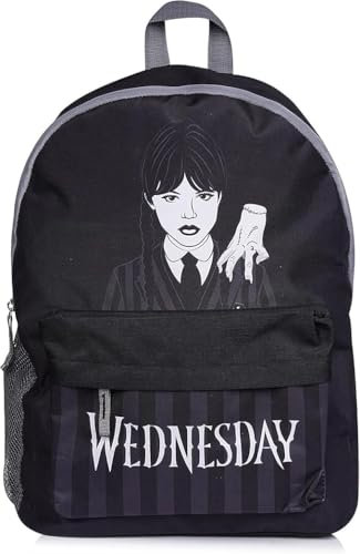 Wednesday - Rucksack für Kinder – Schulranzen für Mädchen - Schulrucksack Damen - Backpack Addams - Tasche - Geschenk
