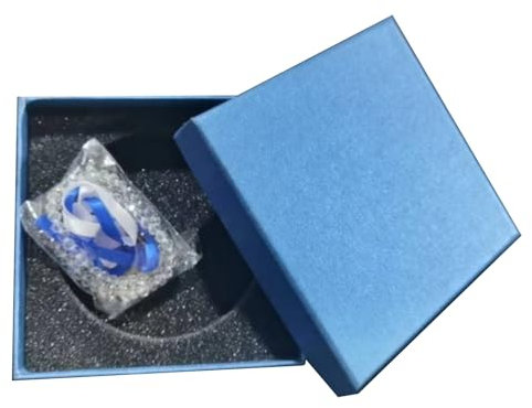 Makamsui Crystal Snowflake Christmas Ornament, 2024 Annual Edition Christmas Tree Ornaments Pendant Crystal Sun Catcher Home Hanging Decor for Christmas Tree Decoration Box