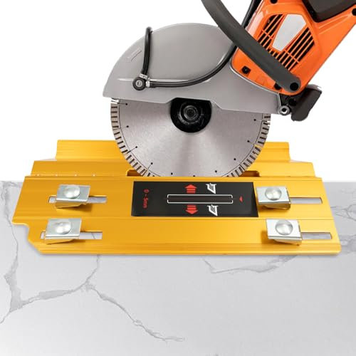 Susoso 45° Fliesenabschrägung Werkzeug, aus einer Aluminiumlegierung 24 Nylonrollen für Schneiden von Keramischen 25x17.5cm Gold