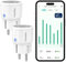 GreenSun WLAN Steckdose Stromzähler für Steckdose Stromverbrauchsmesser Strommessgerät Steckdose Stromzähler Steckdose Zeitschaltuhr Steckdose 2,4GHz VeSync Steckdose Sprachsteuerung 2er 10A