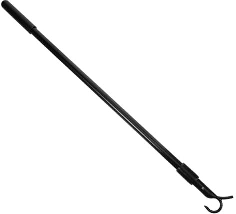 SEWOART Asta Rotante Retrattile Per Tende Cieca Telescopica Cieca Con Gancio Cieco Per Inclinare Della Finestra Black Lega Di Alluminio