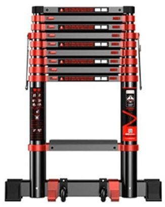 Aluminium Telescopic Ladder 3.5M Lightweight Portable Extension Ladder for Home Use Multi Purpose and Foldable Design