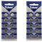 20 x Dunamis LR44 Batteries AG13 357 303 SR44 L1154F A76 Premium Alkaline Battery 1.5V Button Coin Cell, Used in Watches, Hearing Aids, Glucometers, Key Fobs etc... (20 Pack)