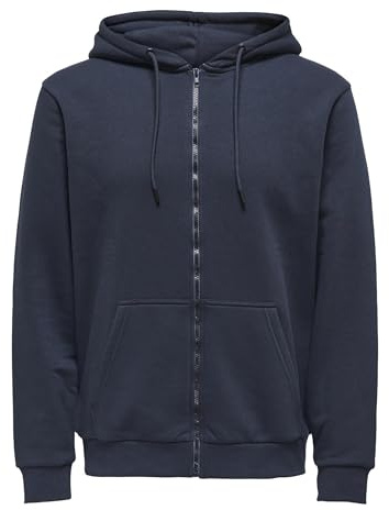ONLY & SONS Onsceres Zip THR. Hoodie Sweat Noos