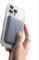 Baseus Picogo Powerbank, Ultra Slim 10000mAh Qi2 Magsafe Powerbank, 15W Wireless Charge Rapide et PD 27 W, Batterie Externe Magnétique sans fil avec câble USB-C pour iPhone 16/15/14/13/12, Gris Espace