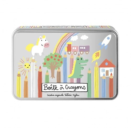 Derrière La Porte (DLP) Boîte à crayons de couleur