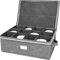 Zeroneige boîte de Rangement Pliable pour Verres à vin Cuisine, Housse de ramgement Protection, Coffret de Rangement pour flûtes à Champagne, Tasse à caffé, Sac de Rangement pour Mugs Car, campage