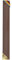 etm Akustikpaneele 275 x 27 cm, Wandpaneele mit Echtholzfurnier| Wandverkleidung | Akustikpaneel | Wandpaneele auf filz | Akustikfilz (Black Walnuts)