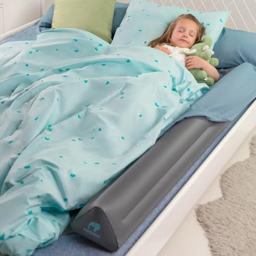 BANBALOO - Barrera Inflable de Seguridad para Cuna - Protección contra caídas para niños pequeños, Rampa Inflable transportable de Viaje para Camas Dobles, Retractable de 90, 150 y 180 cm