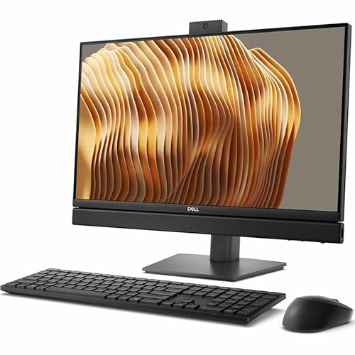 Dell Pro 24 QC24250 - Computer All-in-One Intel Core Ultra 5 245, tecnologia vPro, 16 GB, SSD da 256 GB, 23,8, Full HD, colore: Nero testurizzato