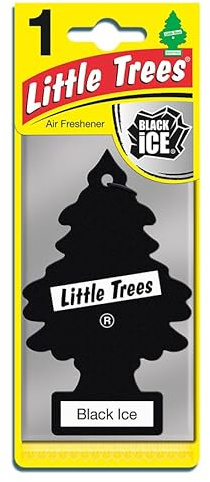 LITTLES TREES CAR AIR FRESHENER - BLACK ICE