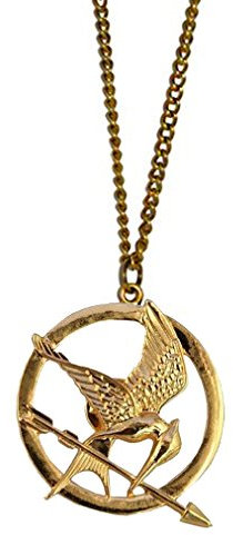 Oakhum Designs Hunger Games 18K vergoldet Katniss Mockingjay Brosche/Pin, Gold