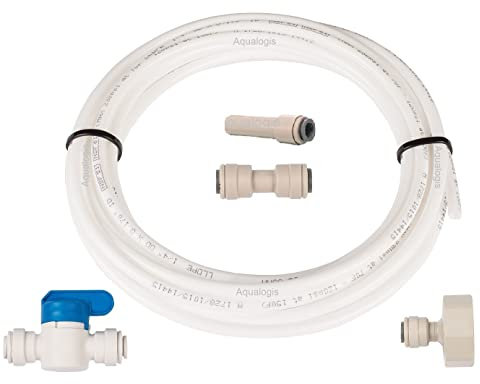 Aqualogis Water Filter Connection Set (Kit-7) for Whirlpool Hotpoint Ariston American Style Refrigerators