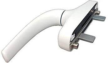 Cremona de repuesto para ventana de Aluminio practicable de Canal Europeo Lacado Blanco