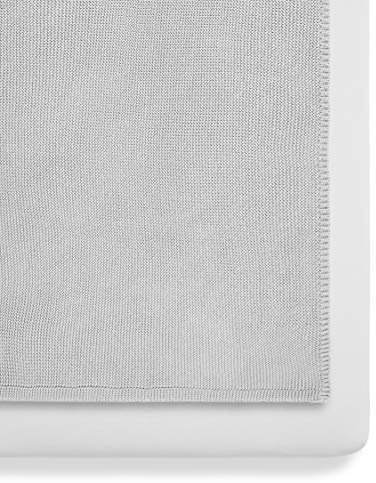 Snüz 3 Piece Crib Bedding Set – 100% Jersey Cotton – Blanket and Crib Sheets – Grey