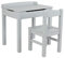 Melissa & Doug Wooden Furniture Sets Lift-Top Desk & Chair - Grey