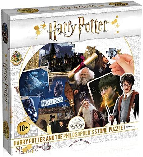 Winning Moves - Puzzle (500 Teile) - Harry Potter Philosopher's Stone - Harry Potter Fanartikel - Alter 10+