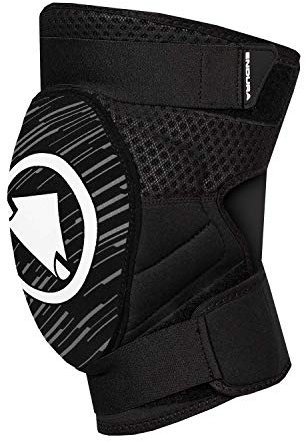 ENDURA SingleTrack Knee Protector II Ginocchiere Protettive, Bianco - S/M, Bianco