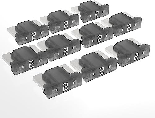 AUPROTEC Mini LP Kfz Sicherungen Flachstecksicherungen 2A - 30A Auswahl: 2A Ampere grau, 10 Stück