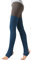 Nanxson Damen Beinwärmer Winter Gerippt Gestrickt Beinstulpen Strumpf für 80er Jahre Party Dance Sport Yoga TTW0072 (blau)