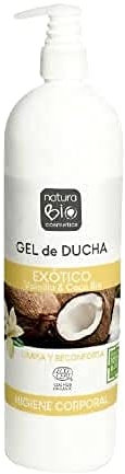Gel douche bio exotique à la vanille et à la noix de coco 740 ml
