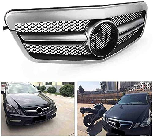 Auto Front- & Kühlergrille für Mercedes Benz E Class W212 S212 2010 2011 2012 2013, Stoßstangen Vorne Radiator Grilles Grillabdeckungsbeschläge Grill Maske, Car Karosserie Styling
