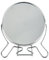 Miroir double face, miroir de maquillage pivotant à 360°, miroir de table, miroir de maquillage sur pied rond, grand miroir de table pour le maquillage, petit miroir sur pied