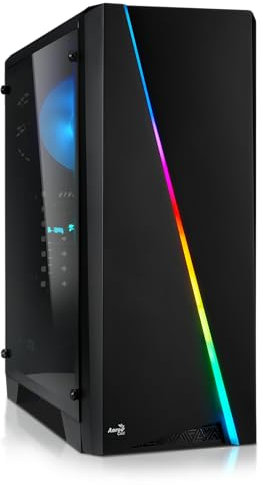 Memory PC-Gaming (AMD Ryzen 3 4100, NVIDIA GTX 1650 4GB, 16 GB DDR4, 240 GB SSD, Windows 11 Pro) Negro