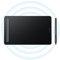 XPPen Deco MW 8x5 Zoll Grafiktablett Bluetooth Wireless Zeichentablett mit 8 Tasten, Drawing Tablet mit X3 Stylus, kompatibel mit Windows, Mac, Android, Chrome OS und Linux (Schwarz)