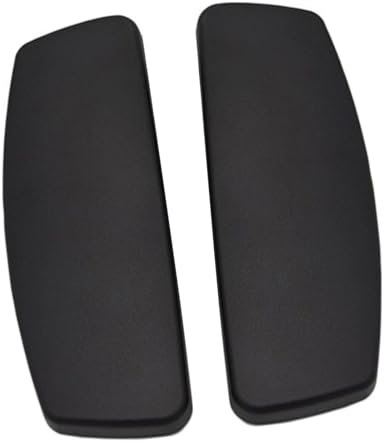 2 Piezas Almohadillas de Apoyo para Silla de Oficina, Accesorios de Repuesto, Fácil Instalación para Sillas Giratorias Gaming, Negro