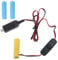 Limtula 4 5 V AA LR6 Batterie USB C Stromversorgungskabel Mit EIN/Aus Schalter Ersetzen Sie 3 AA Batterien Für Radio Elektrospielzeug LED Lr6 Am3 Aa 1 5 V Batterien Adapter