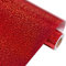 VINYL FROG Holographic Heat Transfer Vinyl Glitter Red HTV Vinyl 30.5x155cm Rainbow Iron on Vinyl for DIY Clothing and Other Fabric