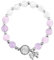 APMGONT Armband Damen, Perlenarmband Damen, Armband Perlen Damen, NatüRliches Armband Mit Katzenaugenstein, Katzenaugen Kristall Armband, Geschenke FüR MäDchen Teenager Frauen (Rosa B)