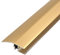 ZZLQIAN Alu Übergangsprofil,Inklusive Basisprofil,Teppich Laminat Parkett Übergangsschiene, Abschluss Anpassungsprofil,90 × 4.3 cm, Bödenleiste,Abdeckleisten,Höhenausgleich von 6-12 mm(Gold)