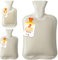 LKH Rubber Hot Water Bottle 2 Litre Pain Relief Comforting Hot Water Bottle Hot & Cold Compress Hot Water Pad PVC-Rubber Material Non-Slipping Hot Water Bag