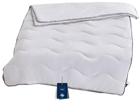 LILENO HOME Premium Winterdecke 135x200 cm [1er Set] mit Sanitized Hypoallergen - extra weiche Bettdecke 135x200 cm als Steppdecke - als warme Winter Decke - Kochfest bis 95°C