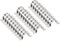 Sourcing Map 20pcs 1 3/8 Inch 35mm Conduit Clamps, M35 U Tube Clamp, Stainless Steel Rigid Pipe Strap, U Shaped Bracket with Two Hole for Tube Hose Wire Cord Fixing